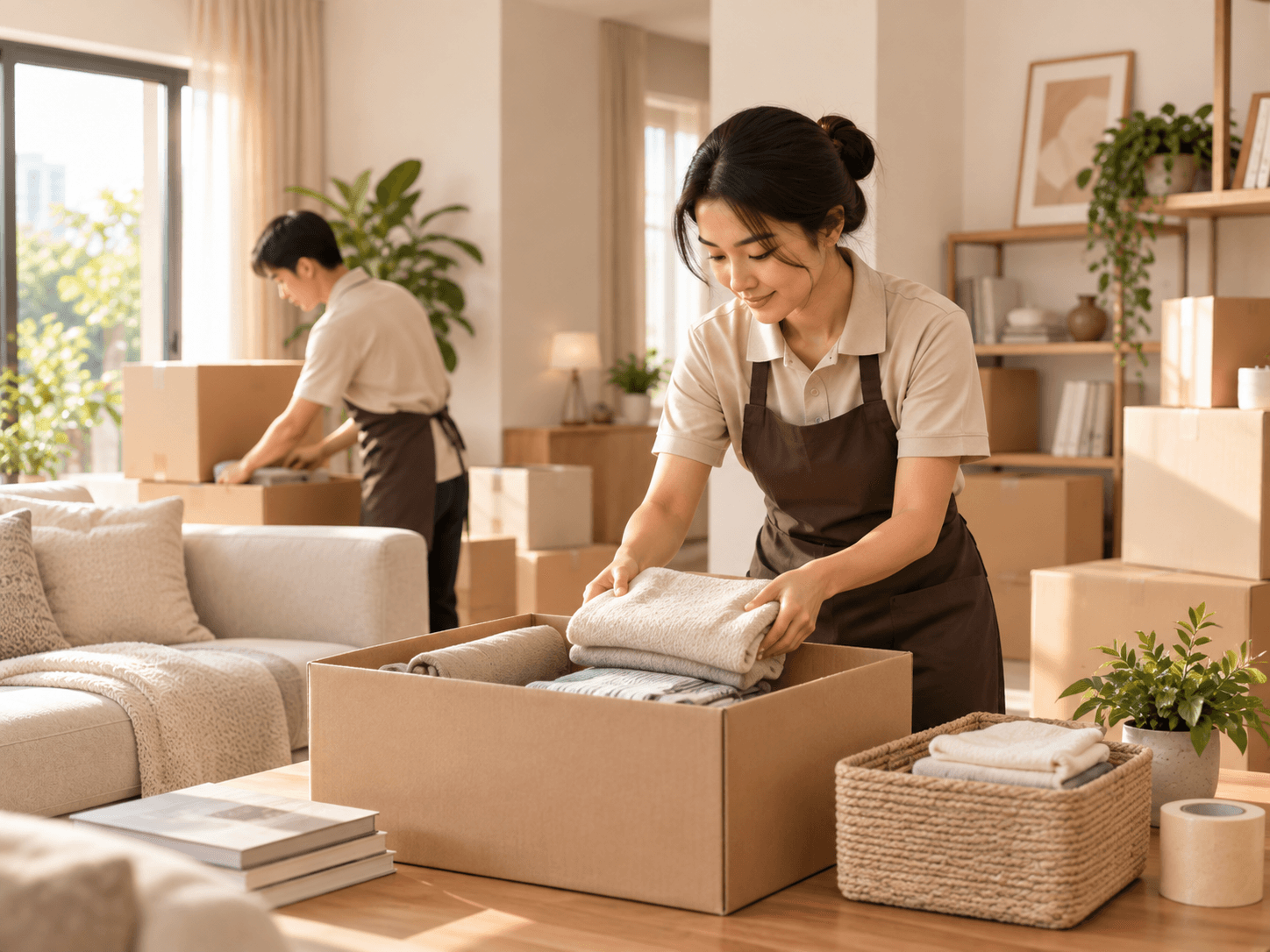 Move-in and move-out organising