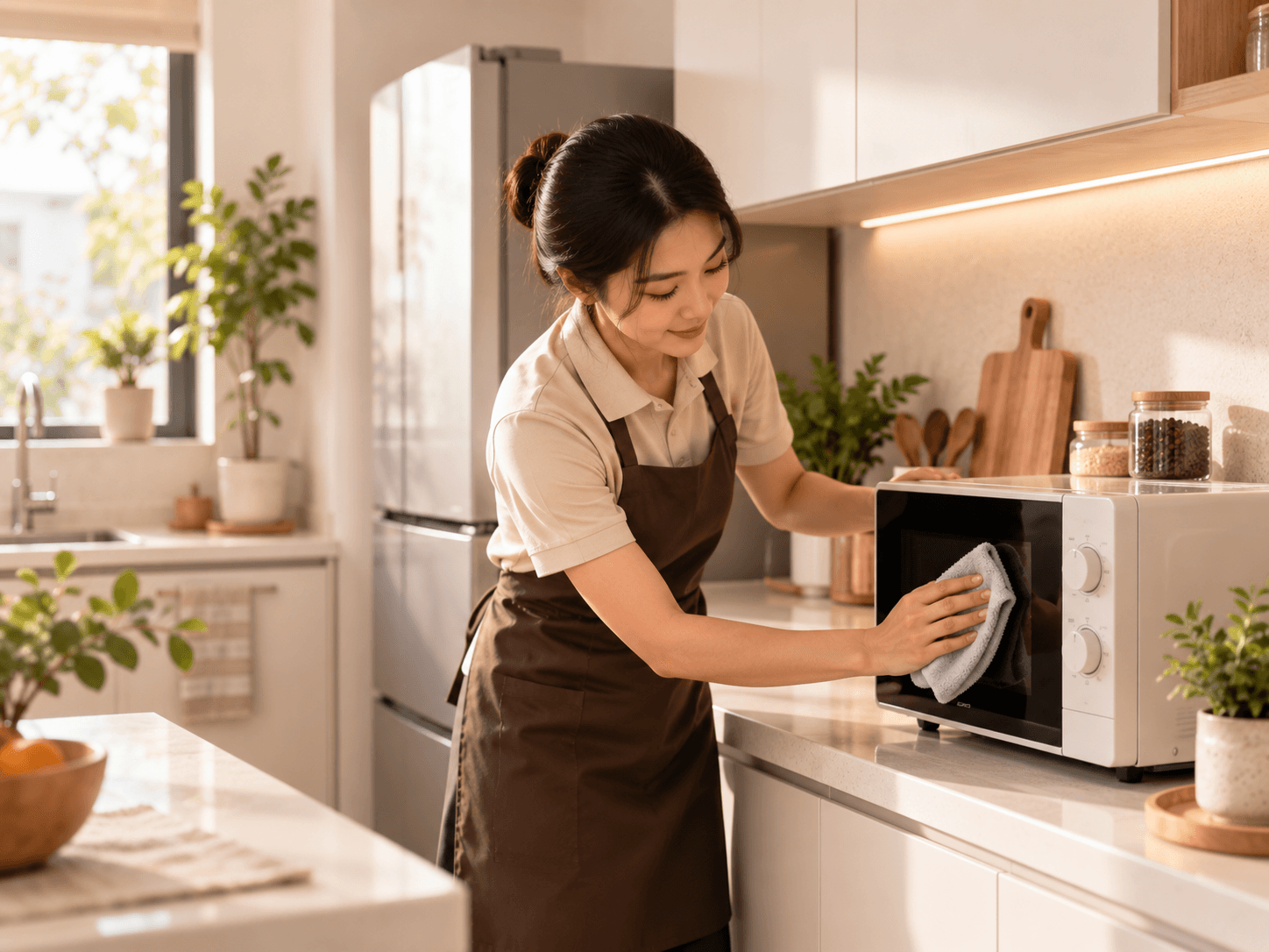 Small-appliance cleaning