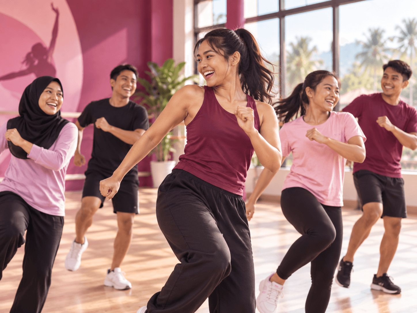 Active adult dance